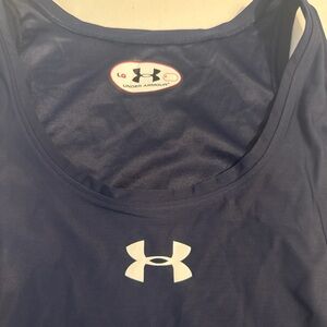 Under Armour Dark Blue Athletic Tank